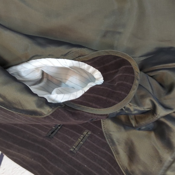 Banana Republic Blazer sports coat suit jacket, heavy cotton, men's 40S - Picture 12 of 16